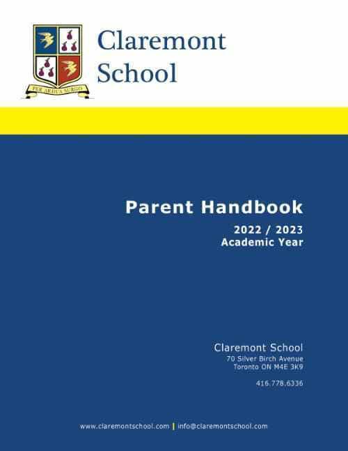 Claremont Handbook 2021/2022